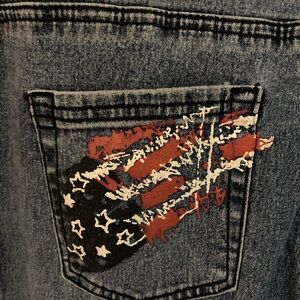 Diane Gilman “Lyric 🎶” Culture Brand 1969 Woodstock Distressed Skinny Jeans